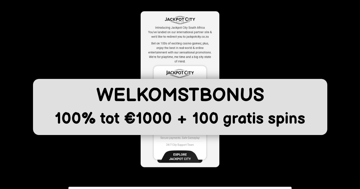 JackpotCity Casino: Beste Online Casino Nederland